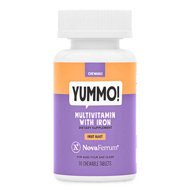 NovaFerrum Yummo – Chewable Multivitamin with Iron Tablets 